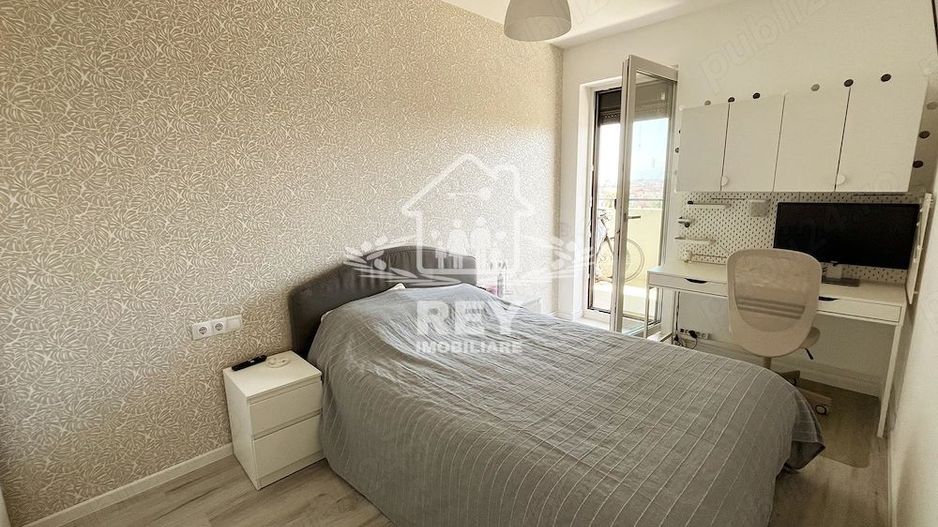 Prima închiriere   Apartament 2 camere + balcon 10 mp. cu vedere panoramică - Poză 4