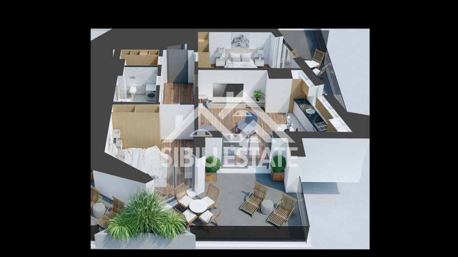 Apartament cu 2  camere-Design avangardist și confort contemporan - Poză 4