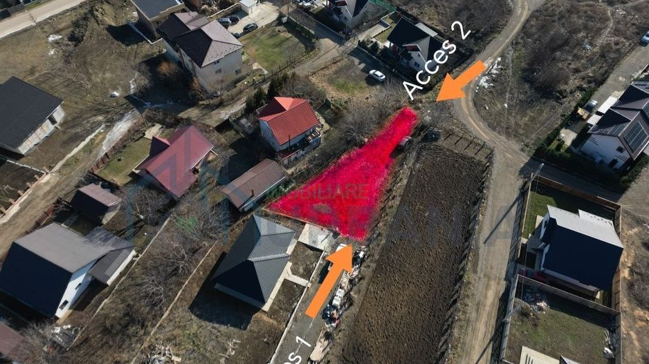 Închiriez teren 500 mp – Zona Horpaz, aproape de Ambio Events - Poză 1