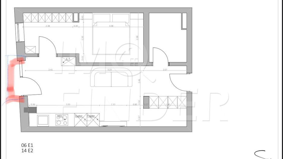 Vanzare 2 camere la cheie, zona Teatru National - Poză 3