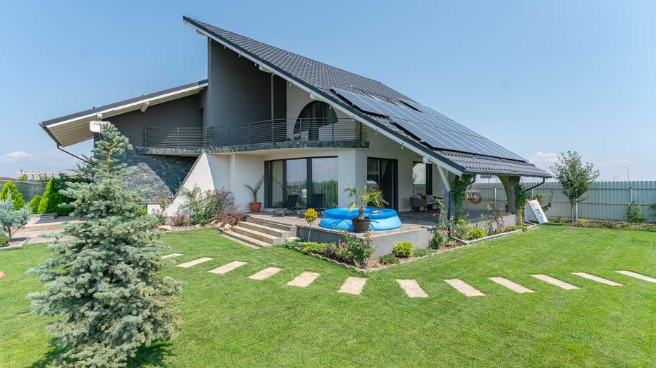 Casă individuală nouă, modernă, în Sânpetru, zona Triaj - Poză 1