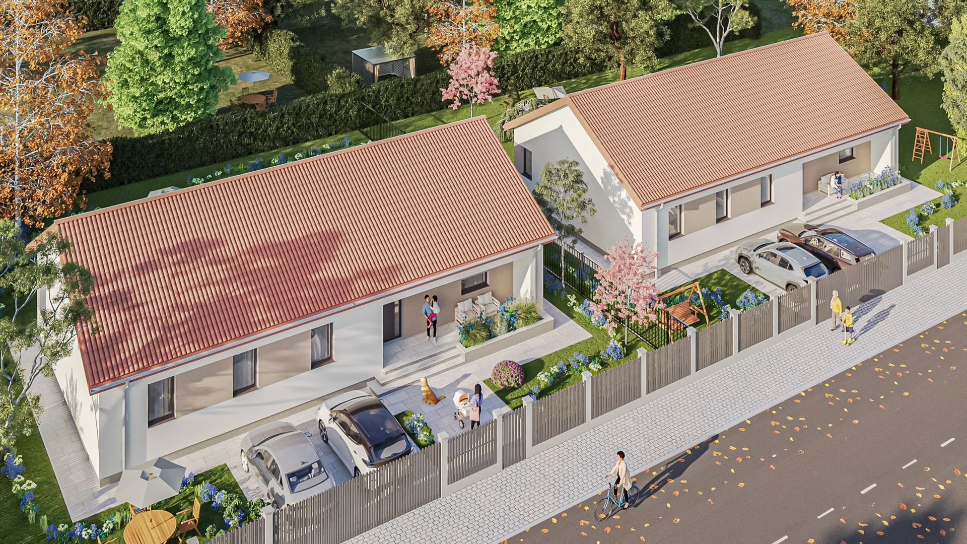 Case individuale Prejmer cu pompă de căldură și panouri fotovoltaice - Poză 4