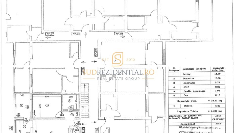 2 camere pe Drumul Fermei | Pentru locuit sau investitie, acces metrou - Schiță 9