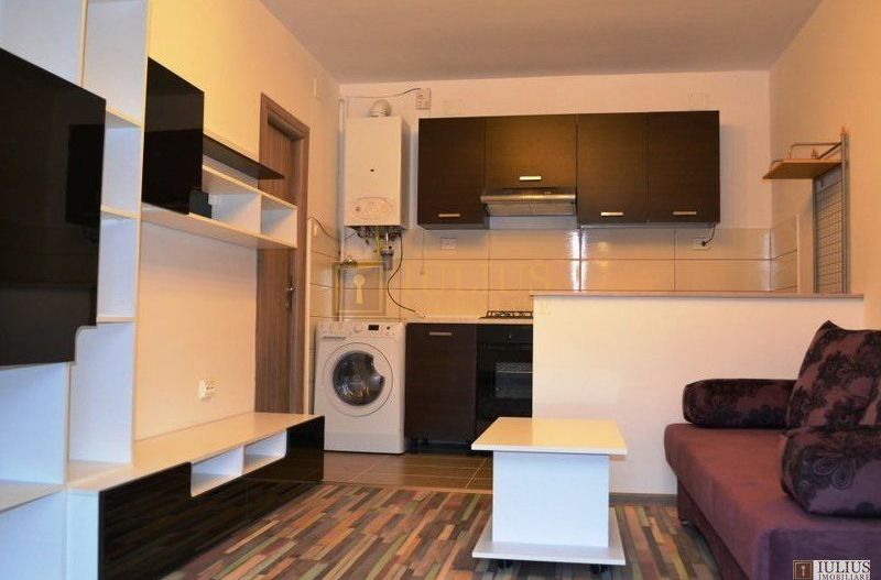 Dormitor inchis + sufragerie deschisa cu bucataria, amenajat si mobilat modern. - Poză 1