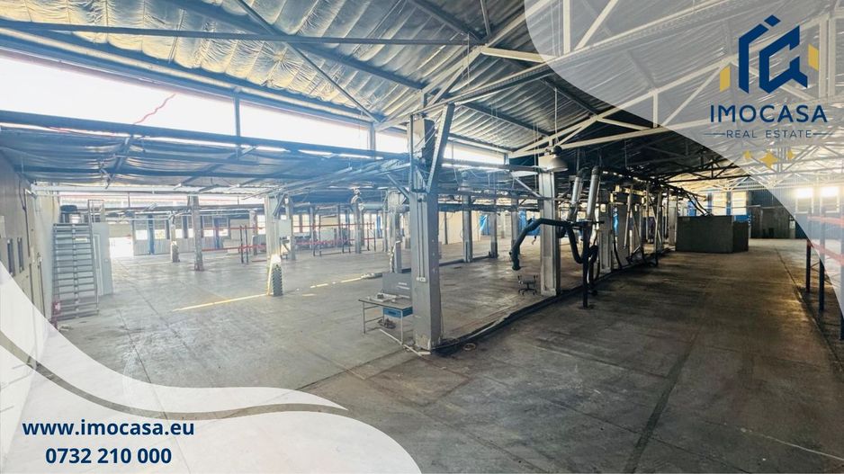Hală industrială de închiriat 1500-3400 mp uta Arad - Poză 2