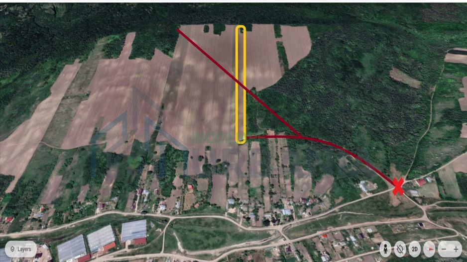 Teren 10.500 mp în Rediu Aldei, comuna Aroneanu – perspectivă intravilan - Poză 4