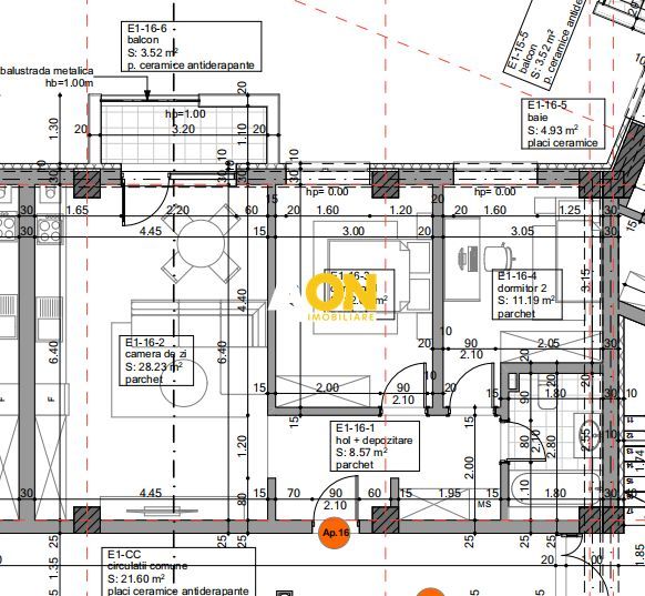 Apartament cu 3 camere in bloc nou, loc de parcare - Poză 5