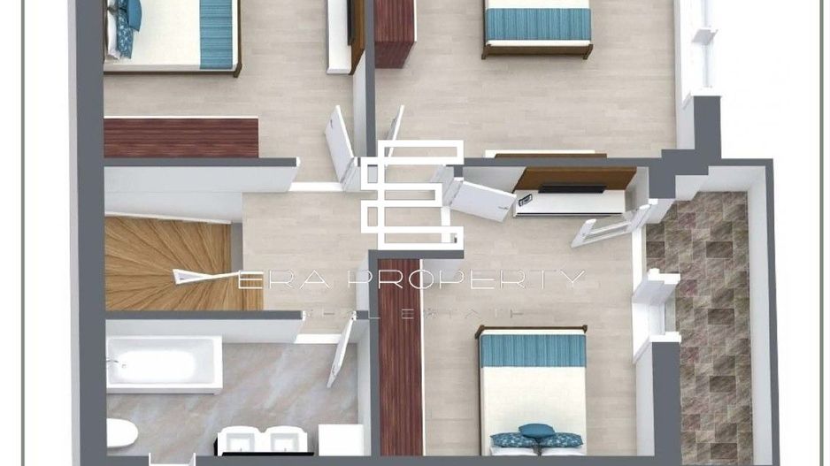 Casa individuala 4 camere INTABULATA Selimbar - Schiță 3