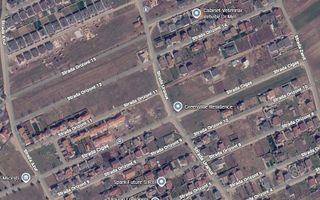 Teren construibil 389 mp. Orizont, central cu toate utilitatile - Poză 3