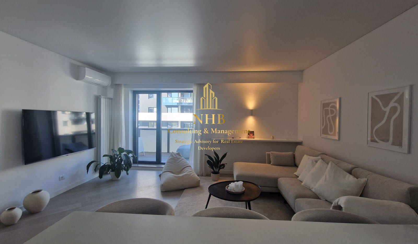 Apartament spatios de 3 camere Cortina North Pipera - Poză 1