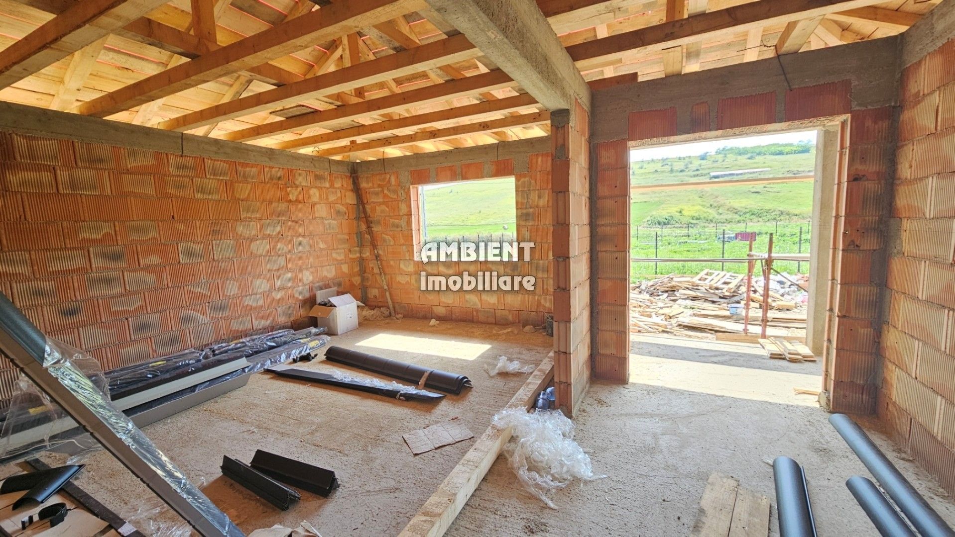 Casa individuala 110 mp, teren 500 mp, SATU NOU, FARA COMISION! - Poză 9