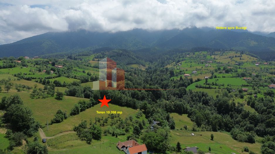 Teren Sohodol 10.398 mp  cu vedere panoramica - Poză 3