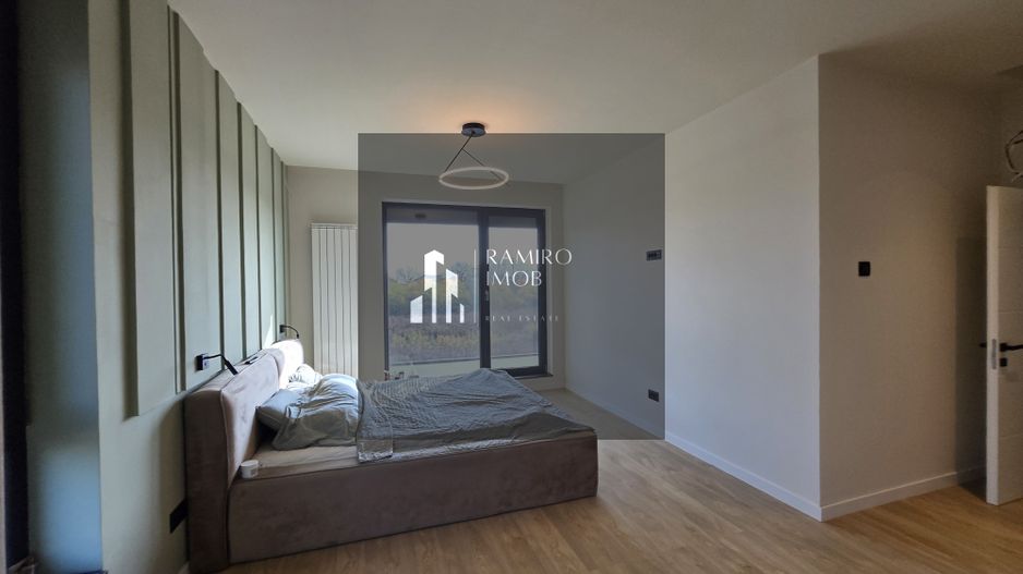 Casa noua 151mp curte 1000m Frumusani mobilata utilata /langa Lac - Poză 9