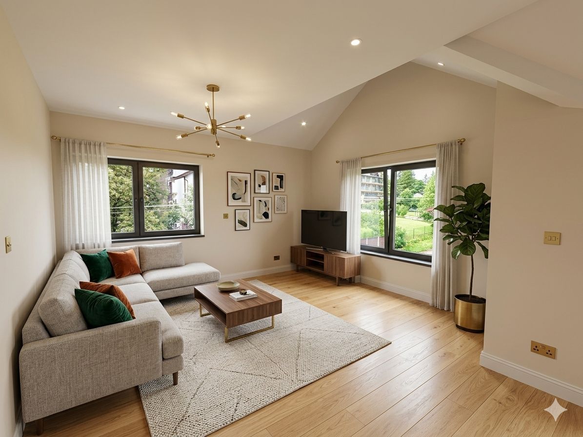 Apartament cu 2 camere 59,40 mp + 30 mp pod - Busteni cartier Zamora - Poză 5