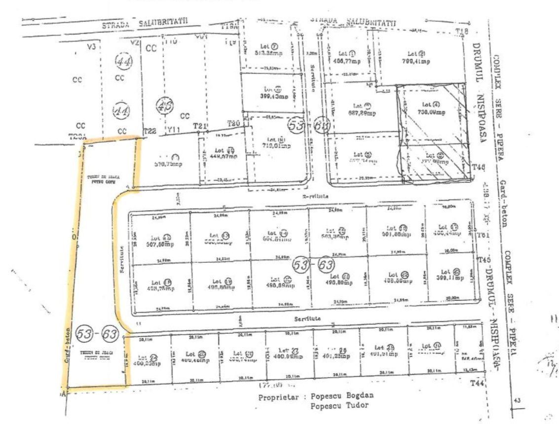 Teren intravilan 1907 mp - Aviatiei - Poză 6