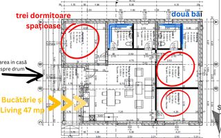 Casa deosebita, pe parter, Harman, 114 mp utili, COMISION 0% - Poză 3