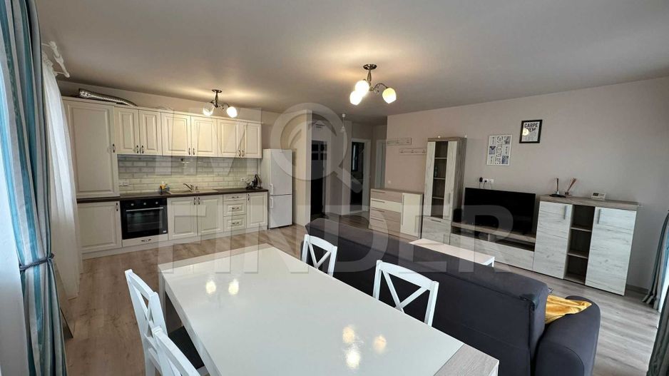 Apartament de inchiriat, 3 camere, decomandat, Terasa 20mp,  parcare, Buna Ziua - Poză 2