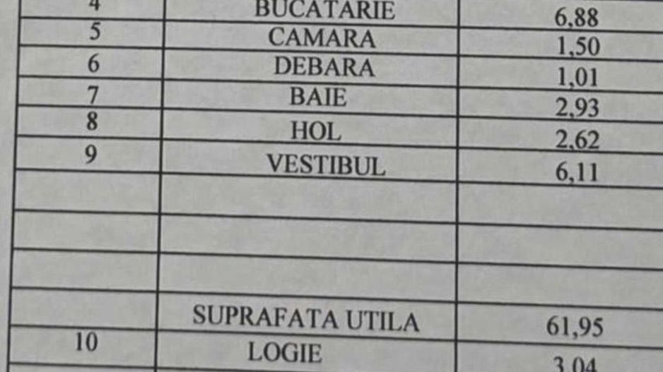 Apartament 3 camere bloc anvelopat Valea Ialomitei, Drumul Taberei - Schiță 7