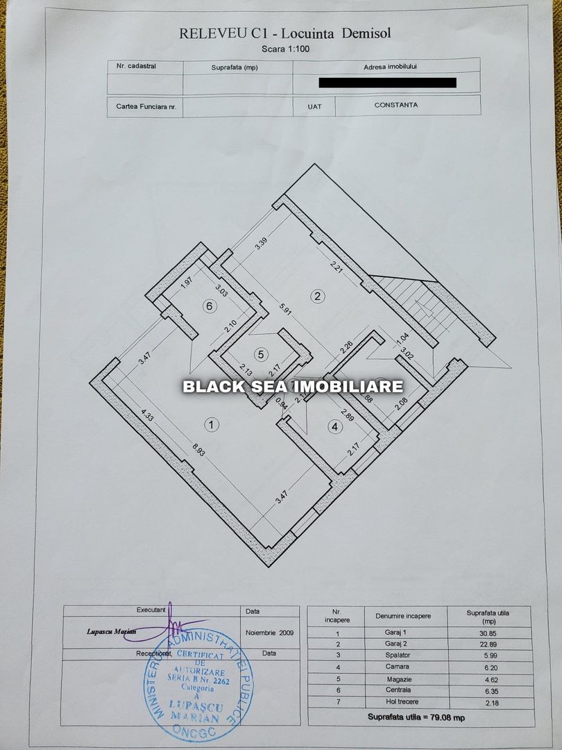 Vila 7 camere D+P+1+M - 2 Garaje - 50m de plaja - Zona centrala - Poză 26