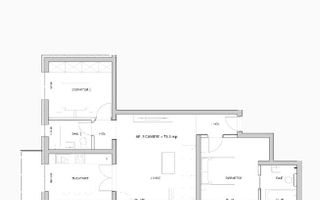 Apartament cu 3 camere și terasa 16mp | Etaj 1 | ESSO - Poză 9