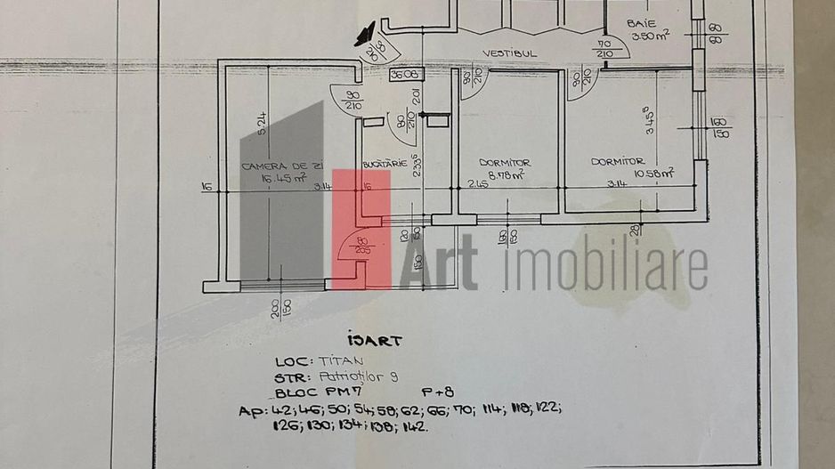 Apartament 3 camere Titan-Sălăjan - Poză 9