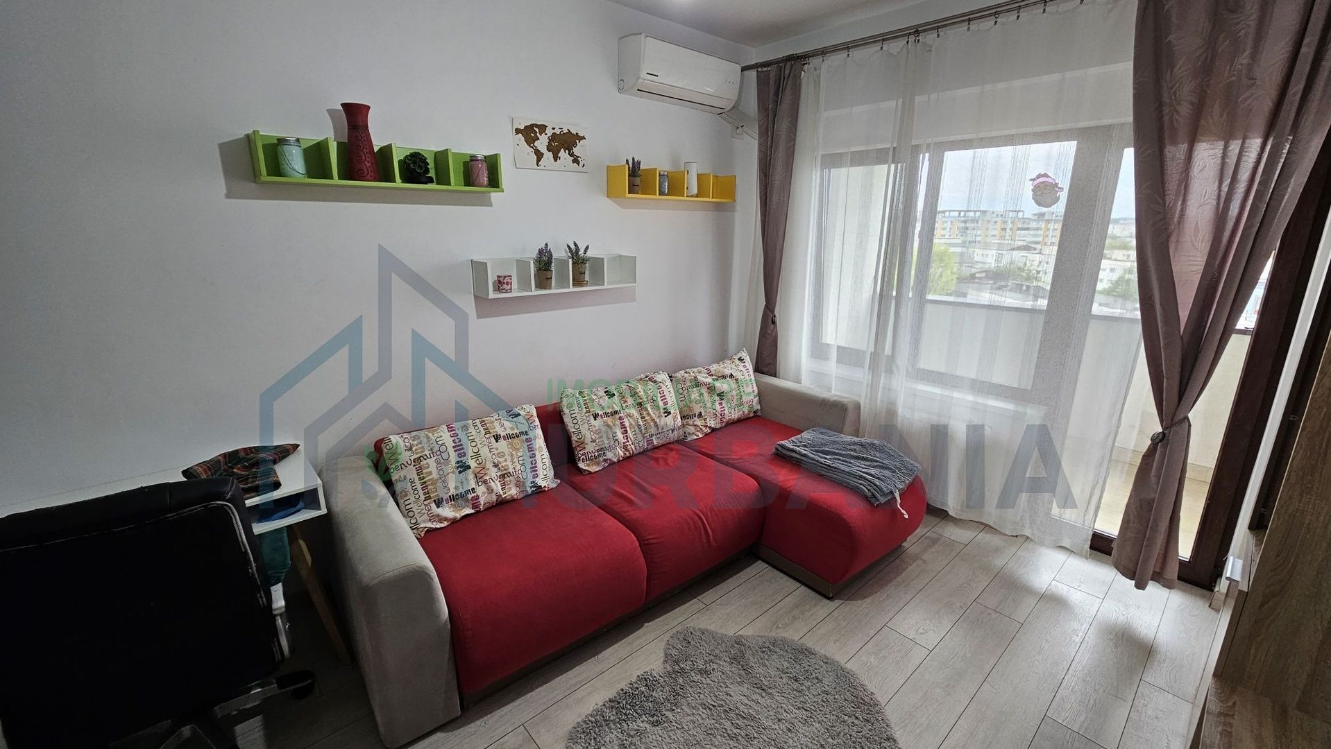 Apartament 1 cameră, decomandat, 38 mp, zona Nicolina, bloc Newton - Biserica Catolică, Iași - Poză 1