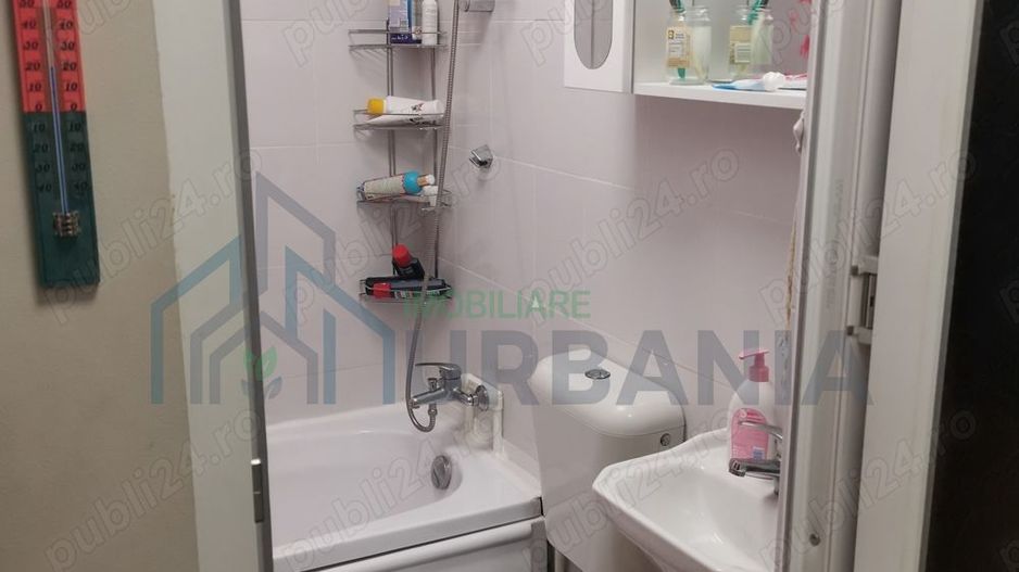 Garsoniera mobilata și utilata tip cameră de cămin cu baie proprie - Poză 1
