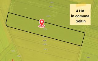 Teren extravilan in Seitin,  4 hectare de vanzare,  ZERO COMISION - Poză 2
