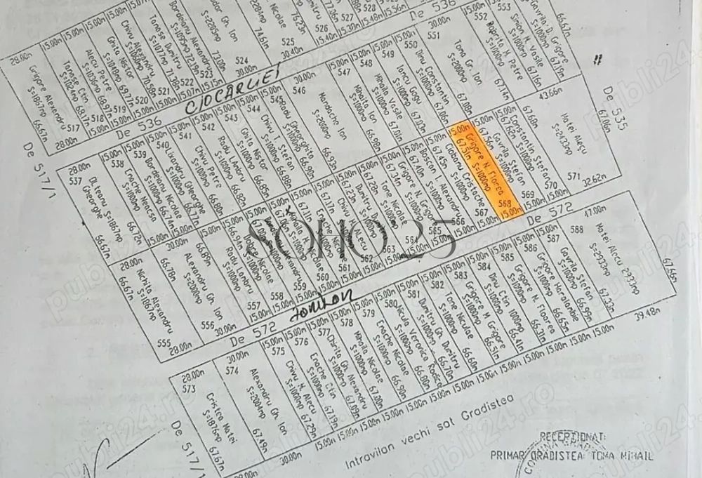 Vând teren intravilan Grădiștea - Ilfov - Poză 5