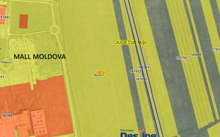 COMISION 0% - Teren intravilan 7500mp ideal pentru investitie Mall Moldova - Poză 3