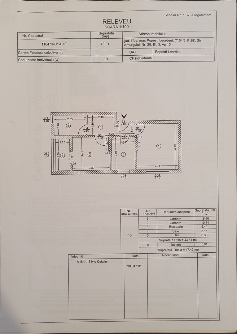 Apartament cu doua camere la vanzare - Poză 8