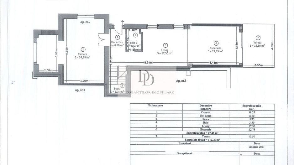 Spațiu de birouri premium în vilă | Curte amenajată | Andrei Mureșanu - Schiță 15