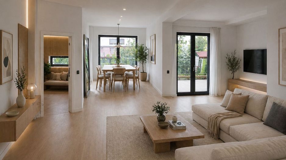 Casă spectaculoasă – 314 mp utili, cramă, terase, 7 camere, teren 432 mp - Poză 3