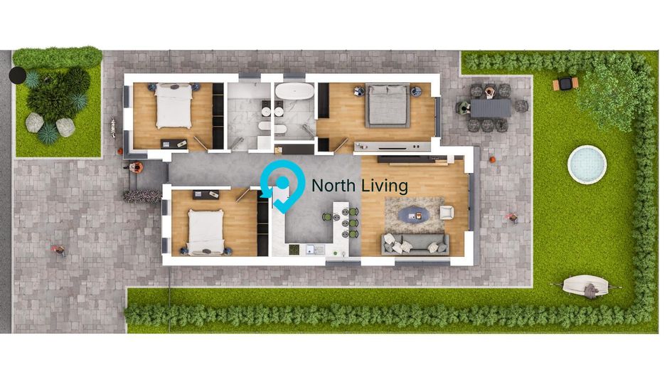 Vila 4 camere | Ansamblu Nou zona Tunari - Poză 15