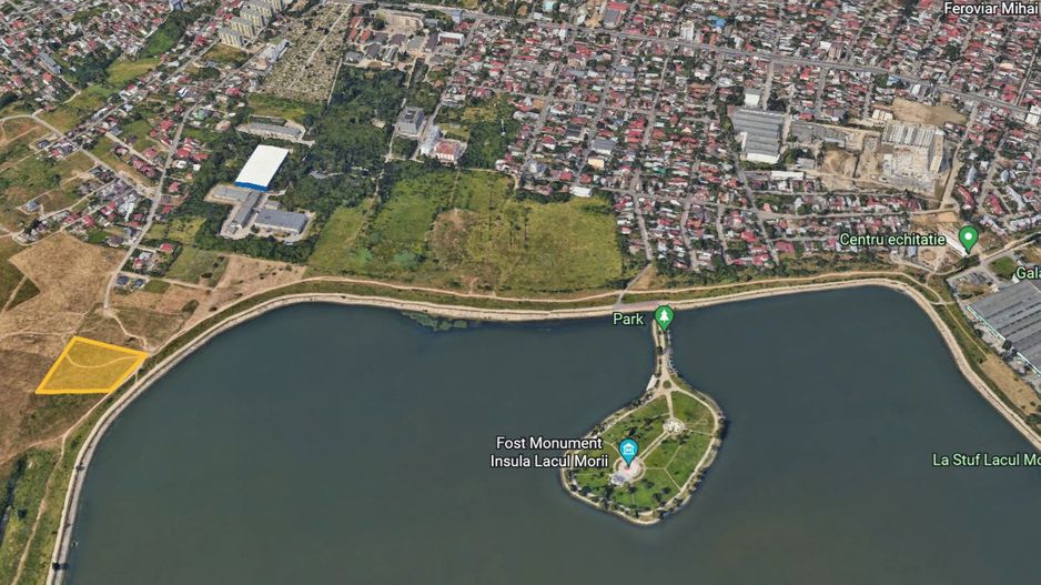 Oportunitate | Teren pe lac | 1 ha | POT 70% | CUT 3 | Lacul Morii - Poză 2