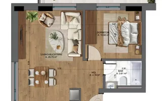 APARTAMENT 2 CAMERE | UNIRII | PROIECT NOU - Poză 14