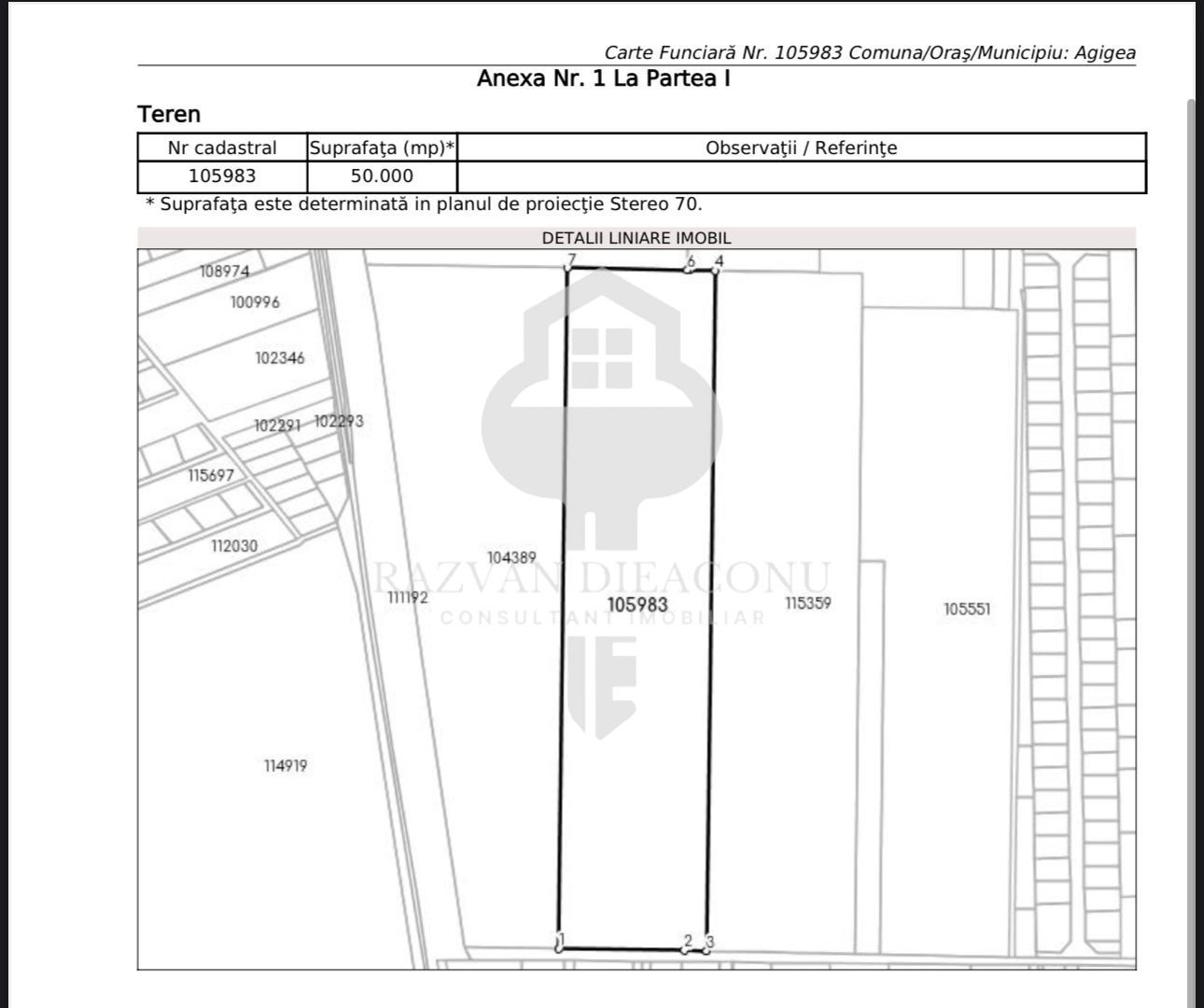 Teren de vanzare in zona RO-RO - Poză 1