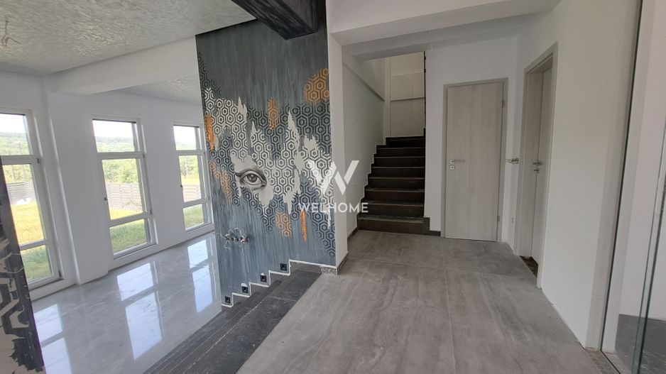 Vilă modernă premium cu piscină interioară, teren 1200 mp și panoramă - Poză 18