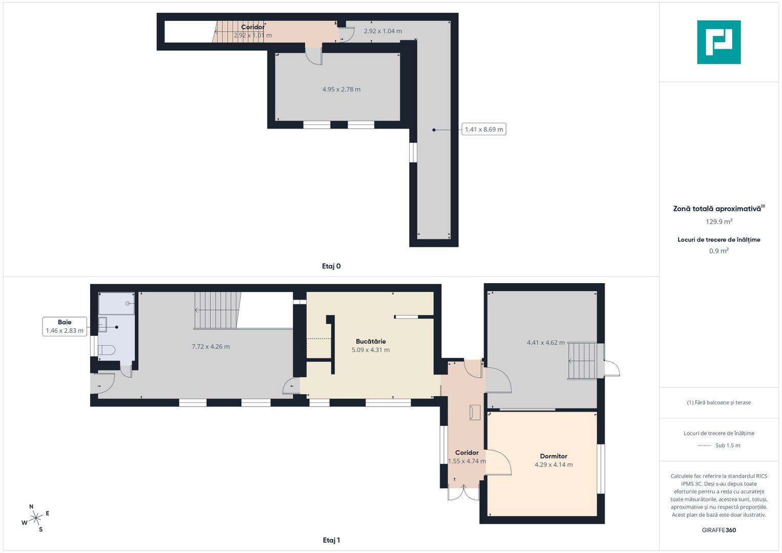 Casă cu 4 camere în zona Parneava - Poză 12