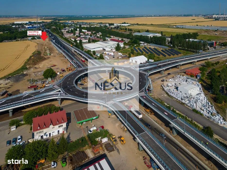 Teren STRATEGIC - Intersectie DNCB / Soseaua Berceni (Pasaj Suspendat) - Poză 1