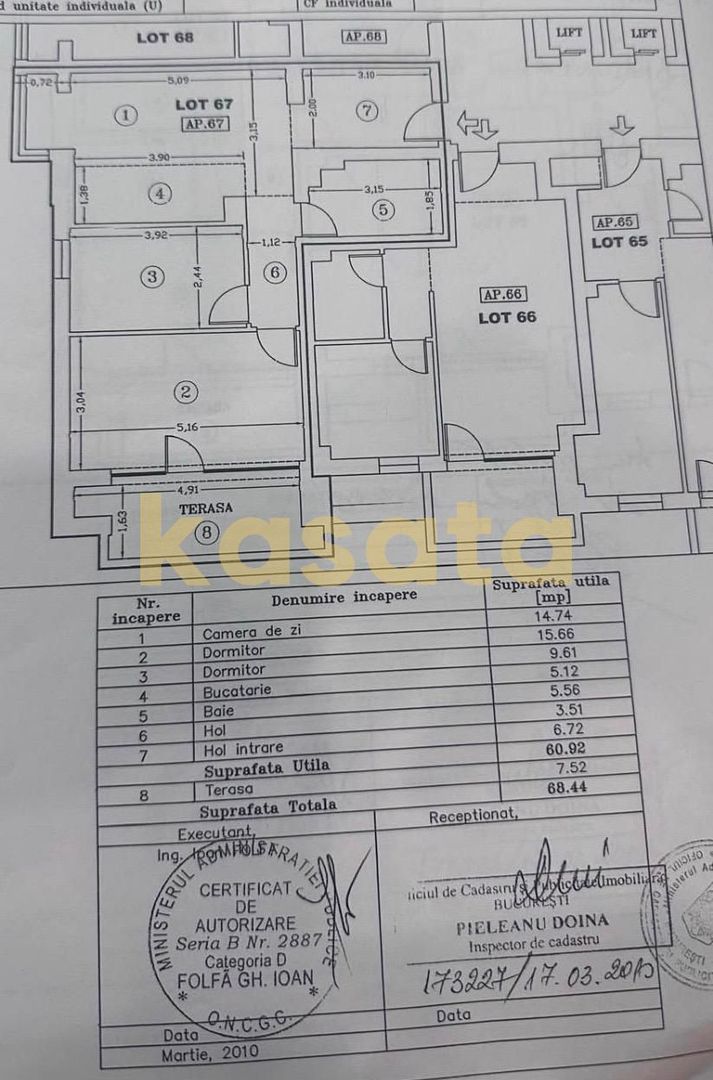 3 camere premium | Renovat integral | Boxa / Terasa | Parcare - Schiță 10