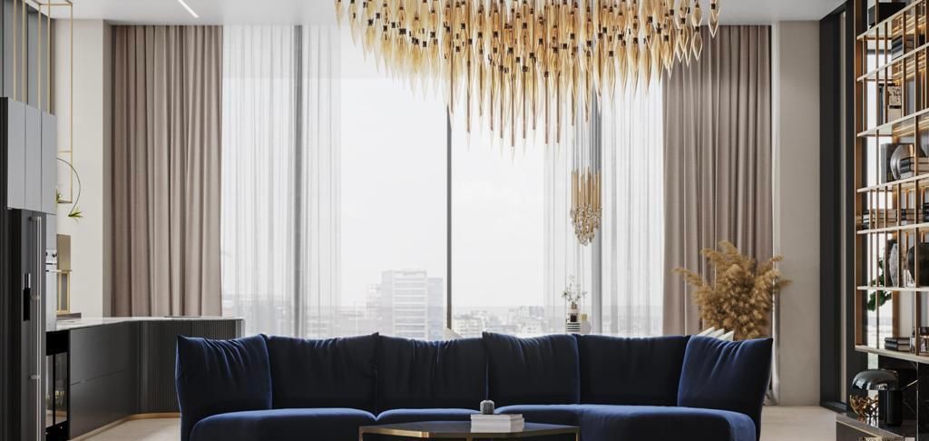 Penthouse cu panoramă spectaculoasă într-un ansamblu modern din nordul Capitalei - Poză 1