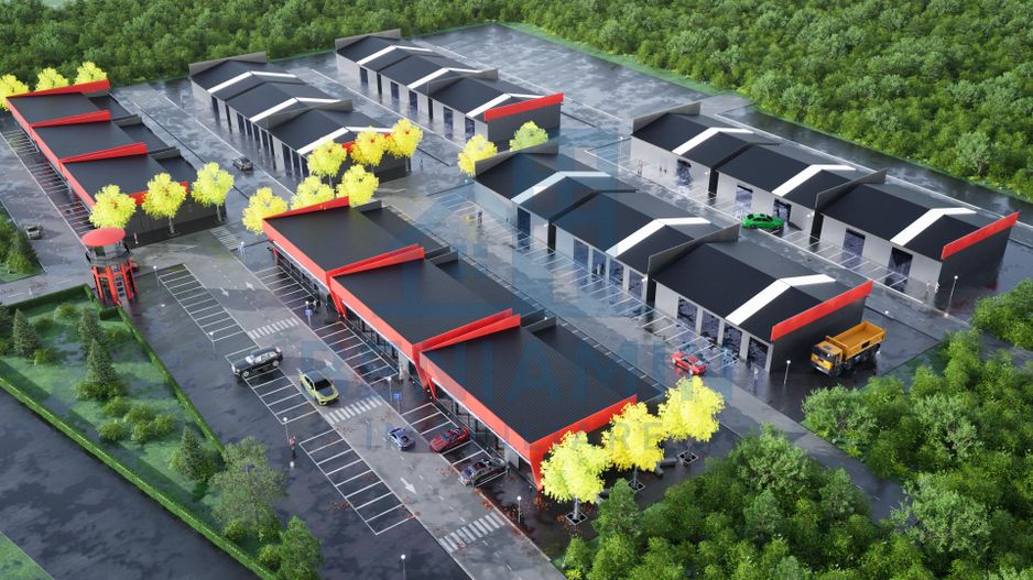 Hale industriale-Spatii depozitare-Suprafete 12mp-590mp-Aeroport - Poză 9