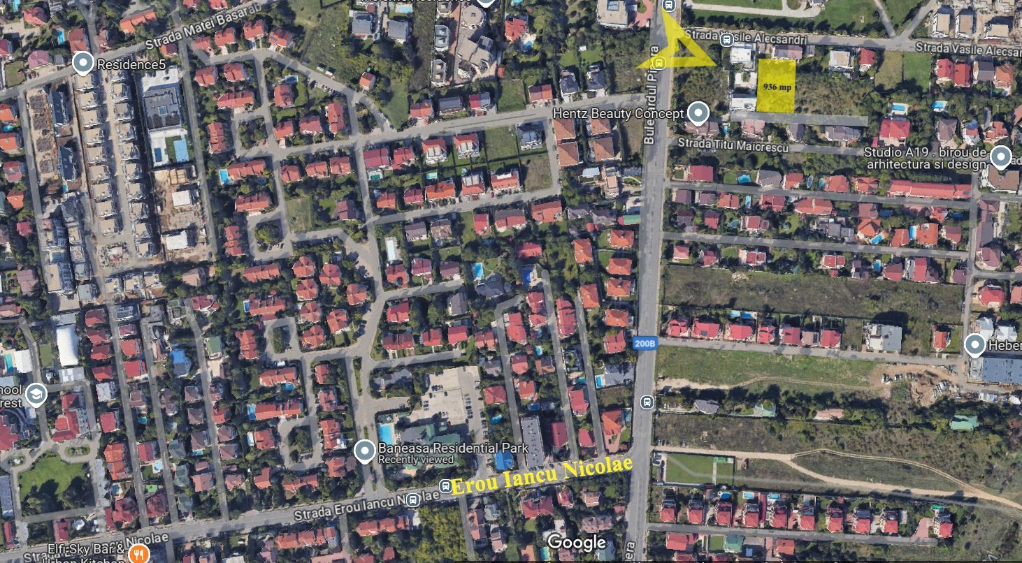 Teren 936 mp | Iancu Nicolae - Pipera | Super Pozitie | - Poză 2