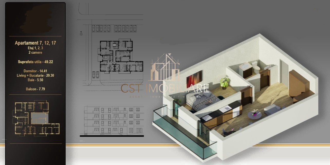 Zona Soarelui / Apartament cu 2 camere / Etaj 1 / Ultrafinisat - Poză 1