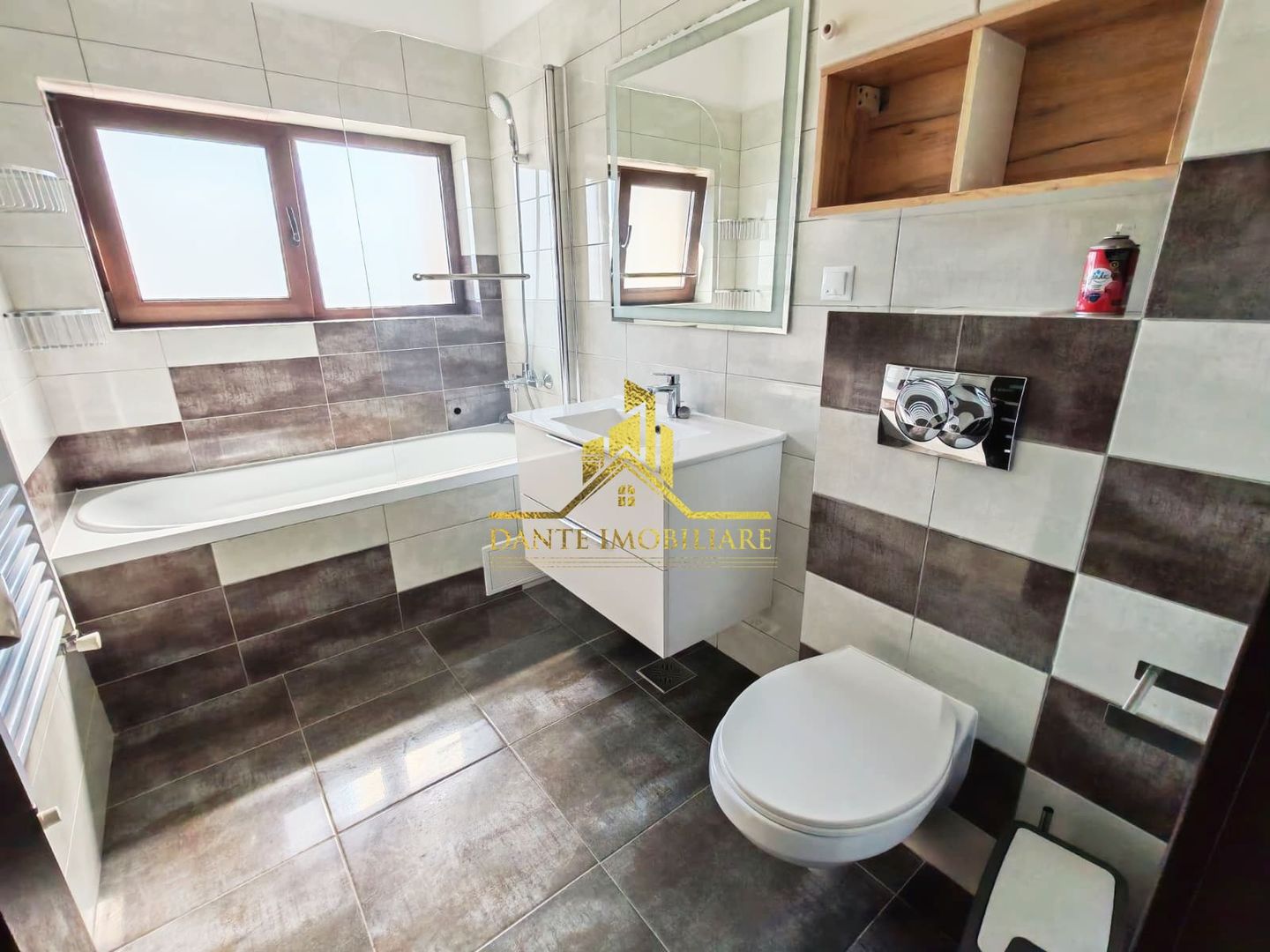 2 camere, mobilat modern, bloc nou, balcon, parcare, Buna Ziua - Poză 12