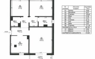 Apartament 3 camere zona Kiriac - Poză 8