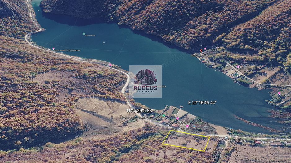 Teren intravilan 2.580 mp Eșelnița, acces DN57, ideal turism, locuinte - Poză 1