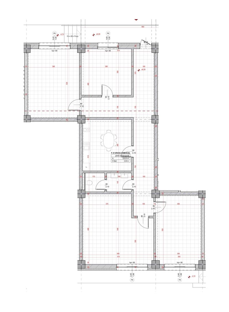 Spatiu comercial 125 mp, la cheie, parter, zona CARTIER; - Poză 3