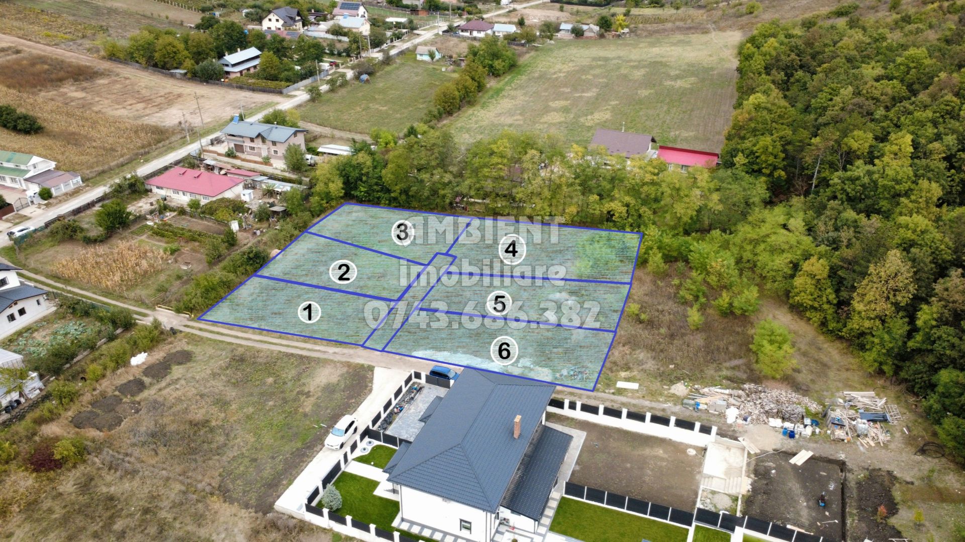 LOTURI de teren INTRAVILAN,  intre 600 - 700 mp, VASLUI, zona Gura Bustei; - Poză 2